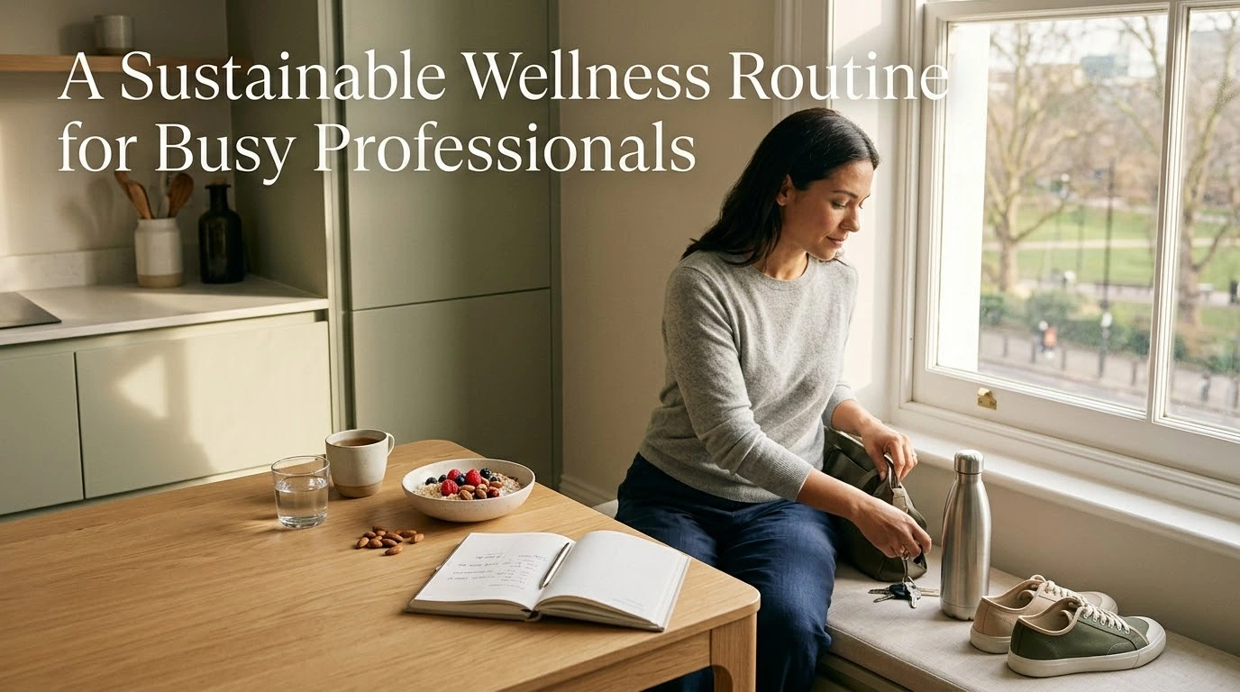 A Sustainable Wellness Routine for Busy Professionals