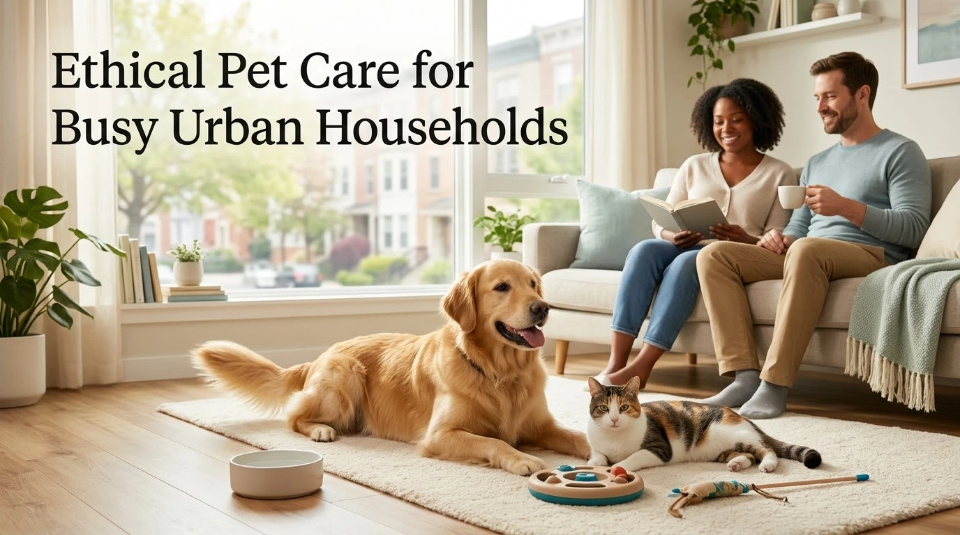 Ethical Pet Care for Busy Urban Households