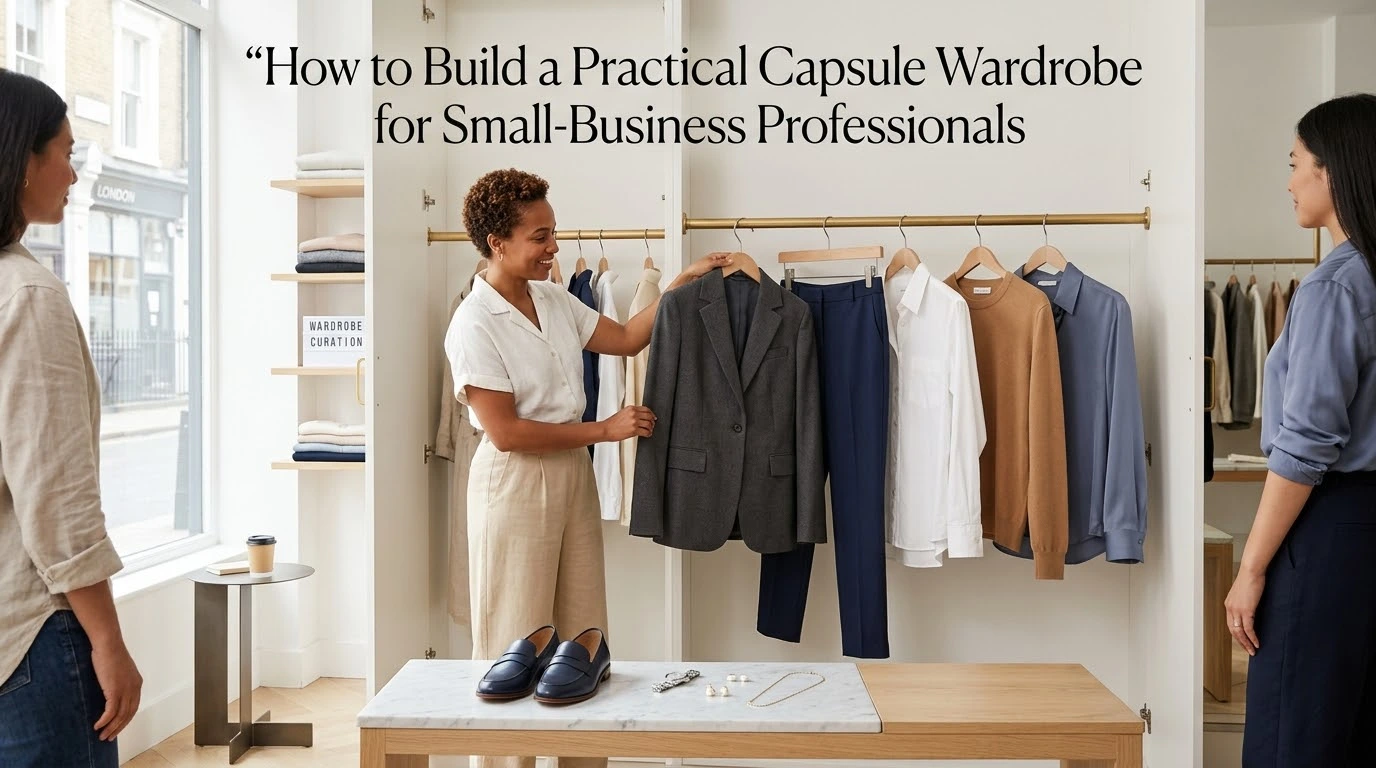 How to Build a Practical Capsule Wardrobe for Small-Business Professionals