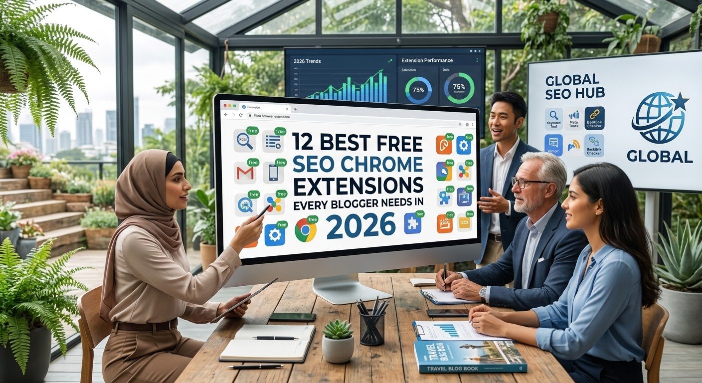 12 Best Free SEO Chrome Extensions Every Blogger Needs in 2026